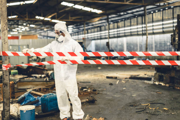 Professional Hoarding Cleanup technician working in Stanwood, WA